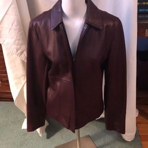 Leather jacket